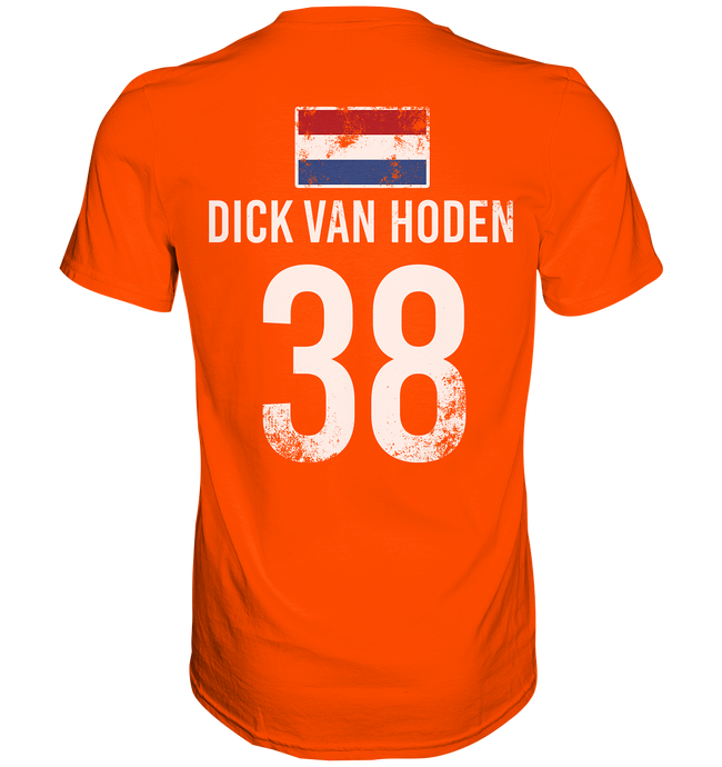 Sauf Trikot Niederlande Fussball DICK VAN HODEN - Sauftrikot Shirt