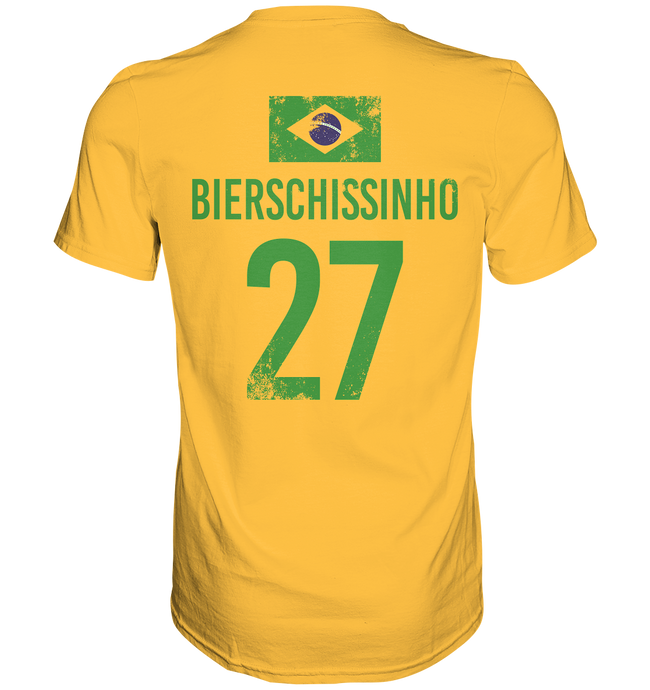 Sauf Trikot Brasilien Fussball BIERSCHISSINHO - Sauftrikot Shirt