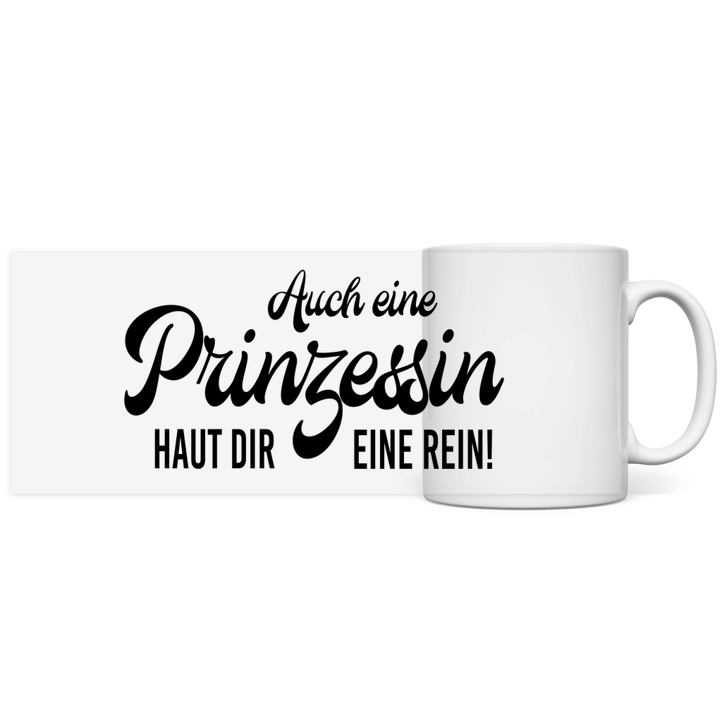 Prinzessin - Sarkasmus Spruch Tasse Kaffeebecher