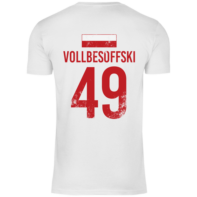 VOLLBESOFFSKI Sauf Trikot POLEN Sauftrikot Shirt Fussball