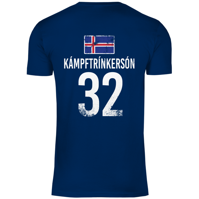 KAMPFTRINKERSON Sauf Trikot ISLAND Sauftrikot Shirt Fussball