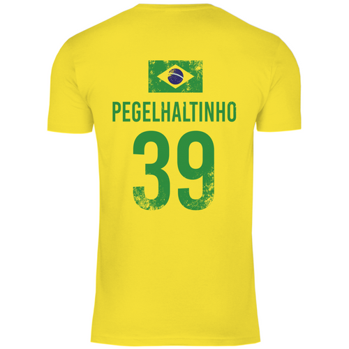 PEGELHALTINHO Sauf Trikot Brasilien Sauftrikot Shirt Fussball