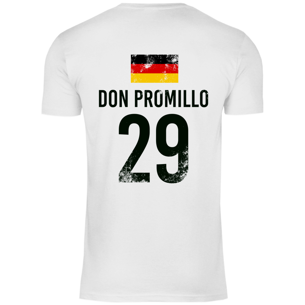 DON PROMILLO Sauf Trikot DEUTSCHLAND Sauftrikot Shirt Fussball