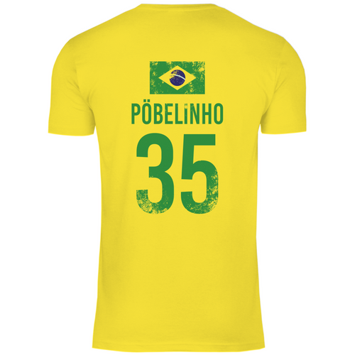 PÖBELINHO Sauf Trikot Brasilien Sauftrikot Shirt Fussball