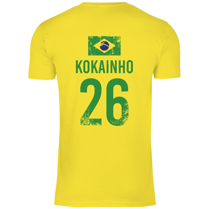 KOKAINHO Sauf Trikot Brasilien Sauftrikot Shirt Fussball