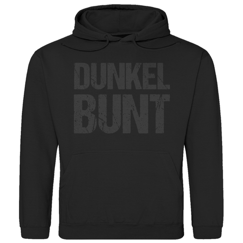 DUNKELBUNT - Hoodie Kapuzenpullover