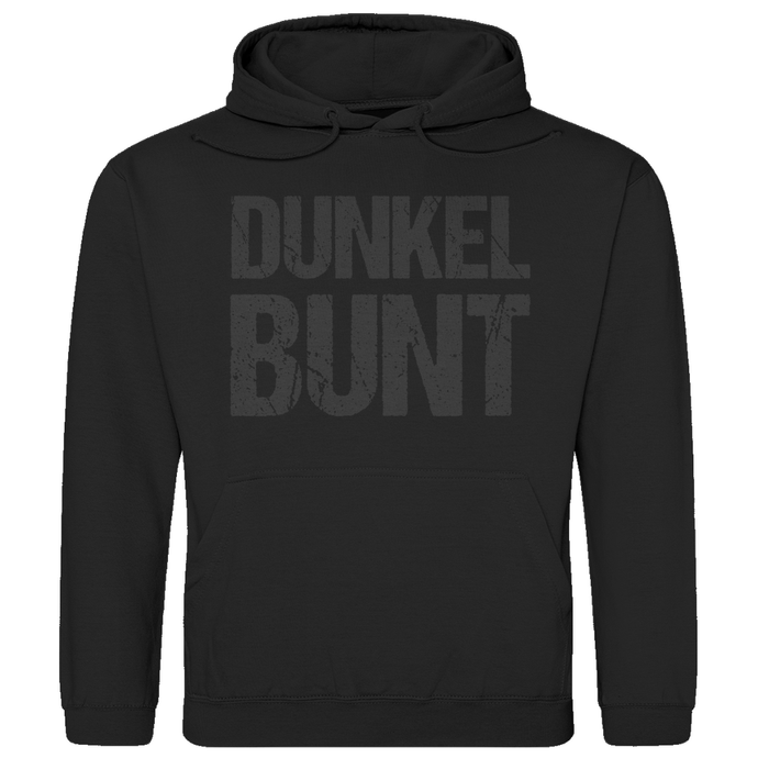 DUNKELBUNT - Hoodie Kapuzenpullover