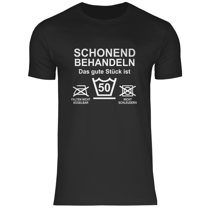 Schonend behandeln  50 Geburtstag - T-Shirt