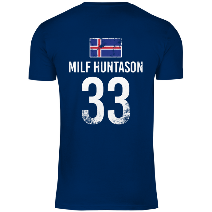 MILF HUNTERSON Sauf Trikot ISLAND Sauftrikot Shirt Fussball