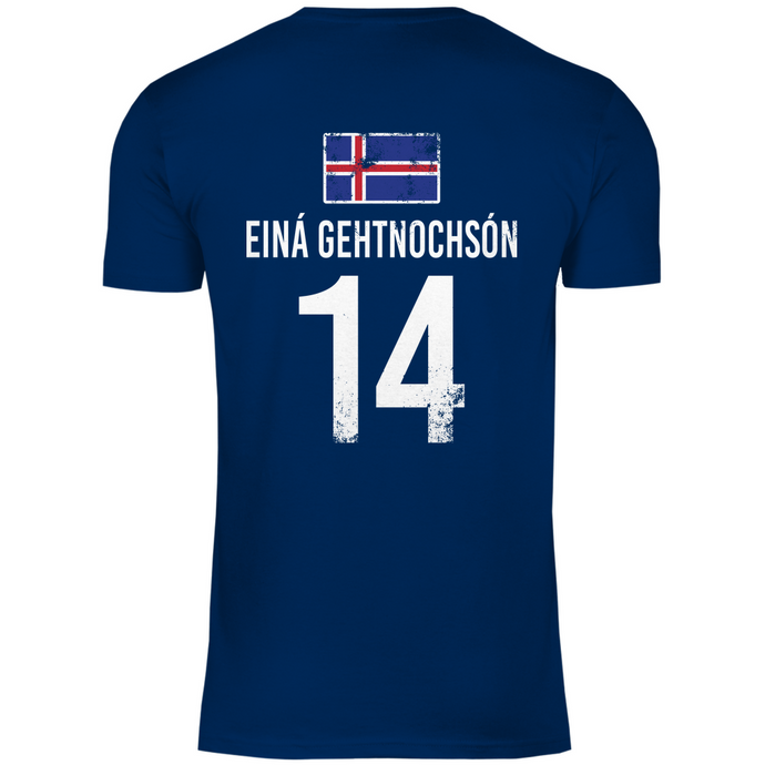 EINA GEHTNOCHSON Sauf Trikot ISLAND Sauftrikot Shirt Fussball