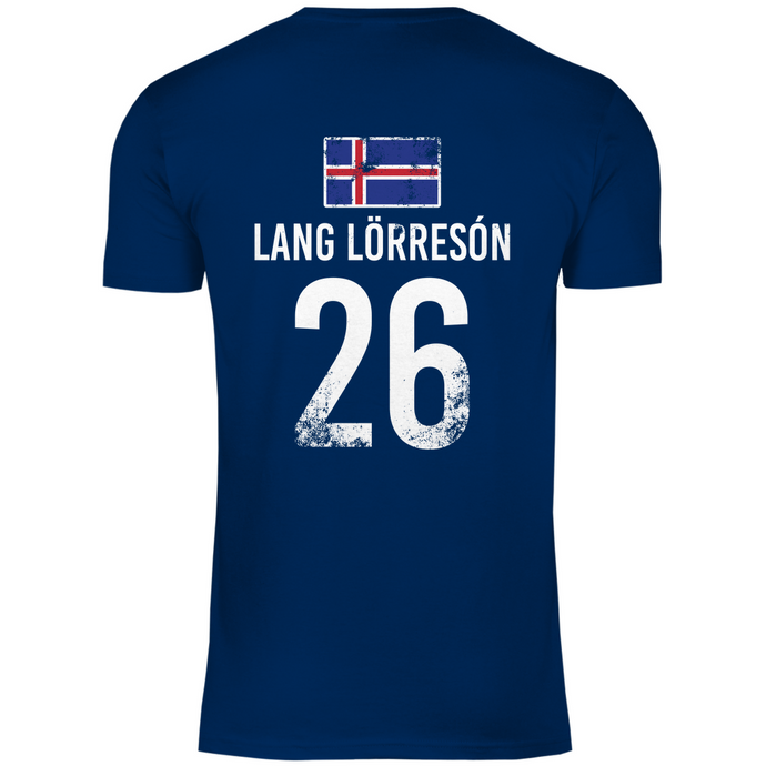 LANG LÖRRESON Sauf Trikot ISLAND Sauftrikot Shirt Fussball