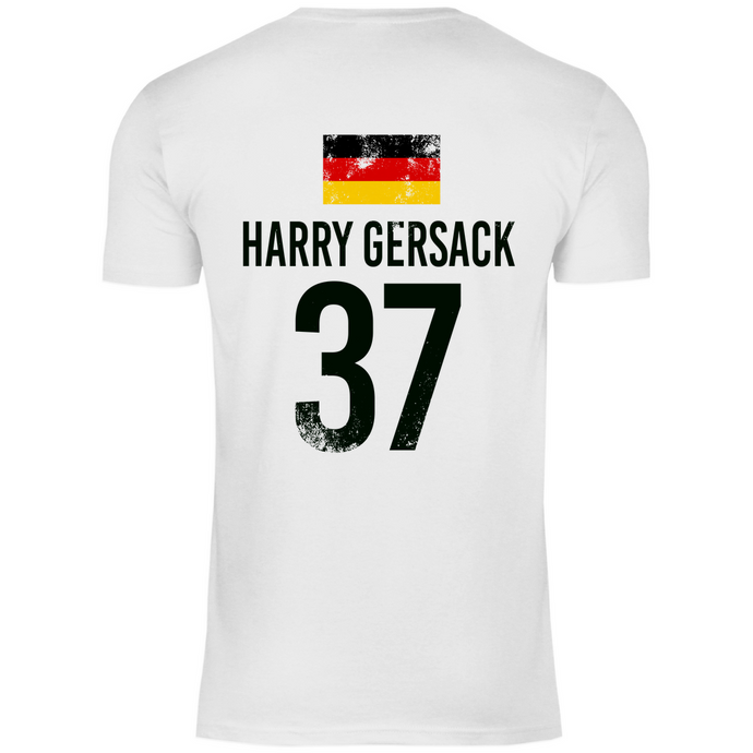 HARRY GERSACK Sauf Trikot DEUTSCHLAND Sauftrikot Shirt Fussball