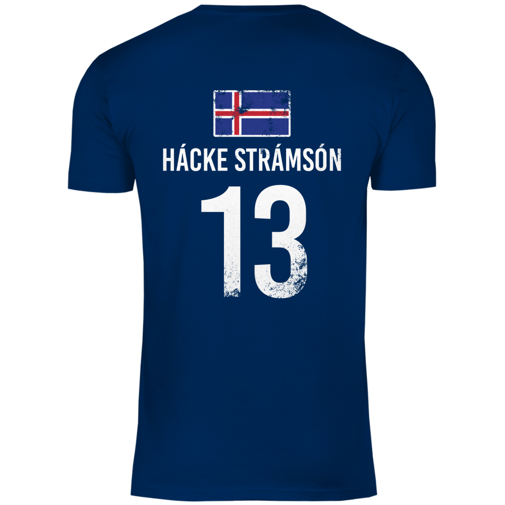 HACKE STRAMSON Sauf Trikot ISLAND Sauftrikot Shirt Fussball