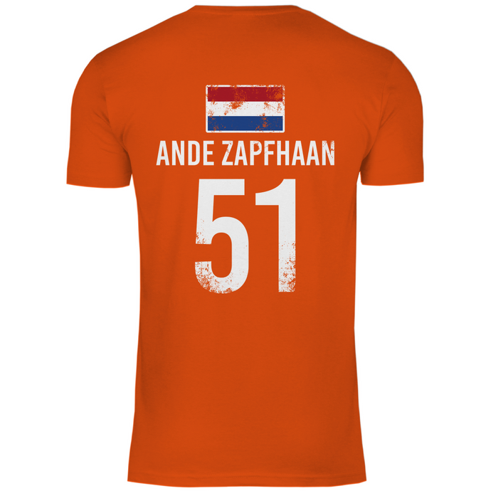 ANDE ZAPFHAAN Sauf Trikot Holland Sauftrikot Shirt Fussball