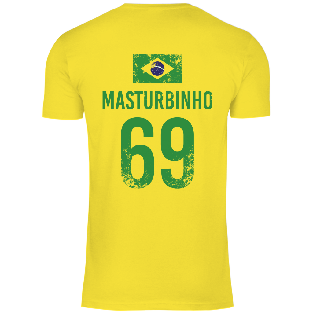 MASTURBINHO Sauf Trikot Brasilien Sauftrikot Shirt Fussball