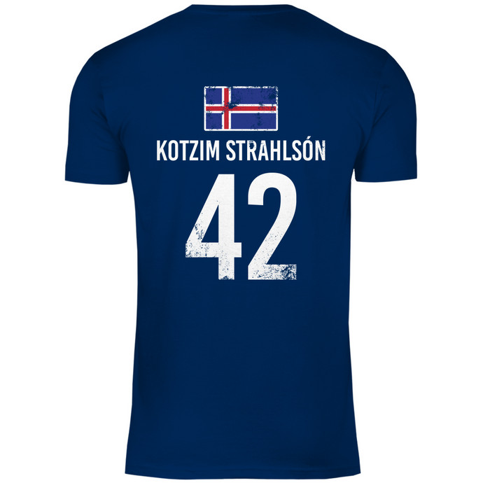 KOTZIM STRAHLSON Sauf Trikot ISLAND Sauftrikot Shirt Fussball