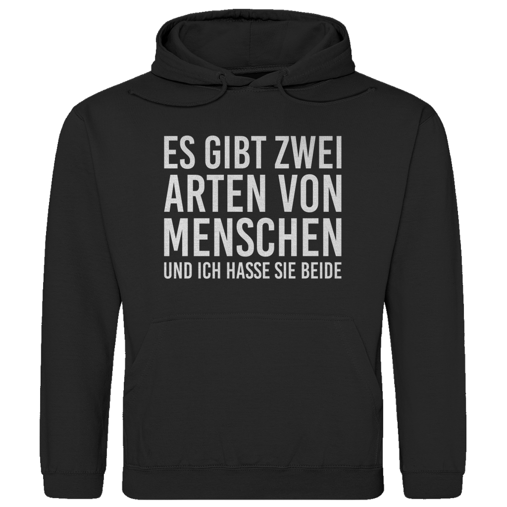 ZWEI ARTEN VON MENSCHEN - Hoodie Kapuzenpullover