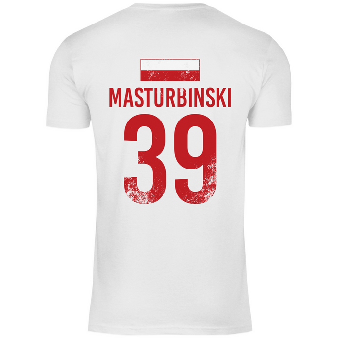 MASTURBINSKI Sauf Trikot POLEN Sauftrikot Shirt Fussball