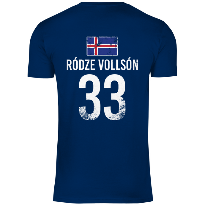 RODZE VOLLSON Sauf Trikot ISLAND Sauftrikot Shirt Fussball