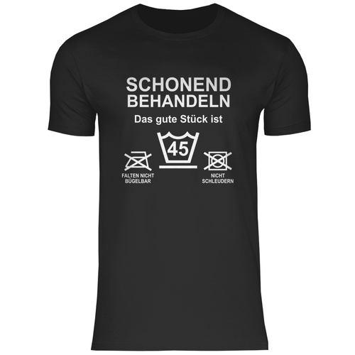 Schonend behandeln  45 Geburtstag - T-Shirt