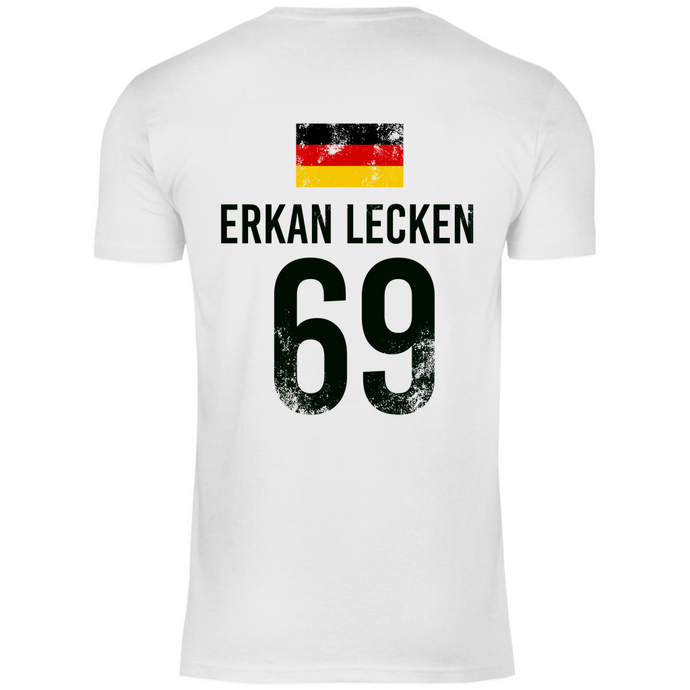 ERKAN LECKEN Sauf Trikot DEUTSCHLAND Sauftrikot Shirt Fussball