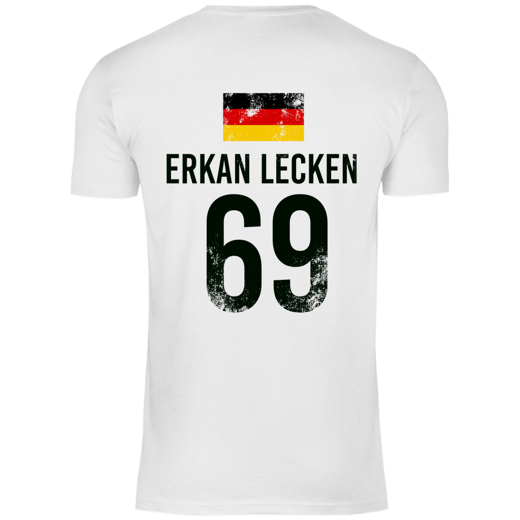 ERKAN LECKEN Sauf Trikot DEUTSCHLAND Sauftrikot Shirt Fussball