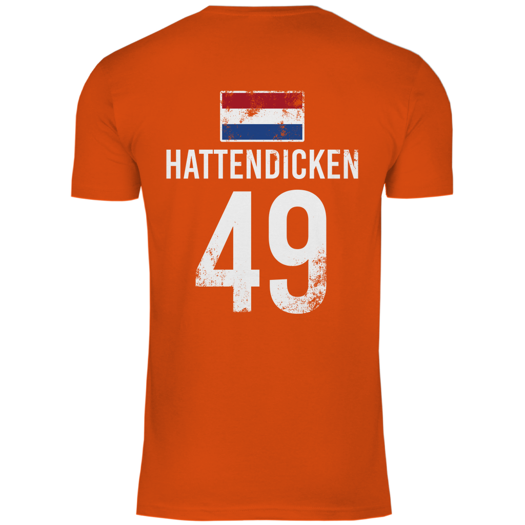 HATTENDICKEN Sauf Trikot Holland Sauftrikot Shirt Fussball